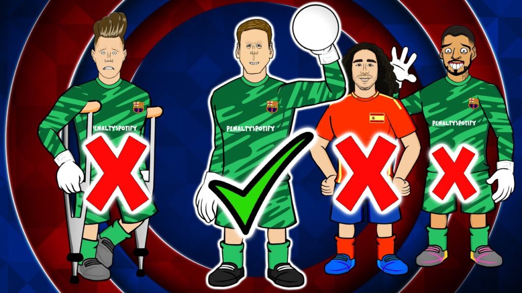 THE TER STEGEN AUDITIONS🧤⚽️ Szczesny signs for Barcelona!