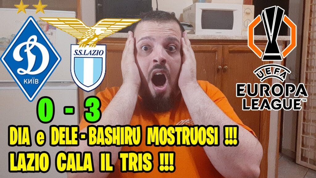 DINAMO KIEV-LAZIO 0-3 😱 MOSTRUOSI DIA e DELE-BASHIRU STRARIPANTI LAZIO CALA IL TRIS‼️🔥 DINAMO KIEV-LAZIO 0-3 😱 MOSTRUOSI DIA e DELE-BASHIRU STRARIPANTI LAZIO CALA IL TRIS‼️🔥