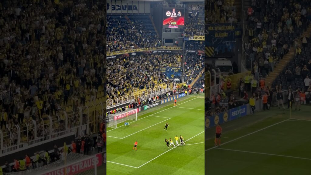 Livakovic’in penaltıyı kurtardığı an 💛💙 #fenerbahçe #unionsg #europaleague