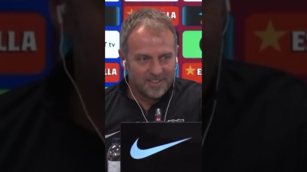 “Should Jules Kounde rest?” 😂 #barca #barcelona #flick #talkfcb