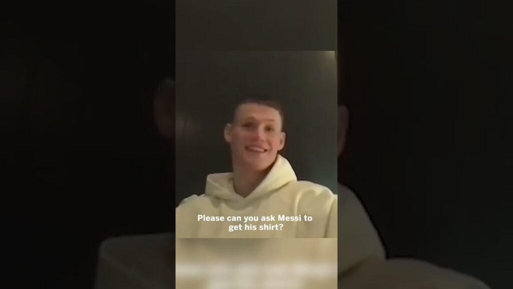 This reaction from Lionel Messi though 😆 #shorts