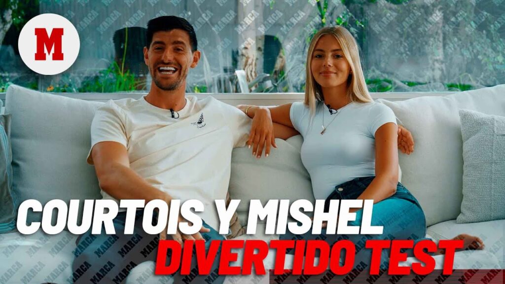 El divertido test de Courtois y su mujer: "Sin mi, tu vida es caos" I MARCA