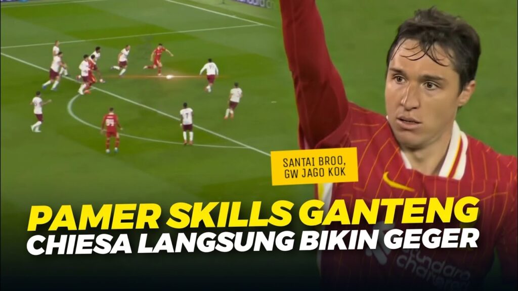 Baru Tunjukan 50% Kemampuannya !! Aksi Fede Chiesa Permalukan Pemain West Ham Didepan Fans Liverpool