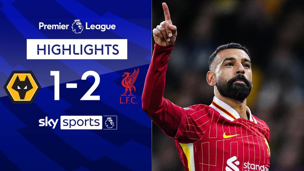Salah sends Liverpool TOP of the league 📈 | Wolves 1-2 Liverpool | Premier League Highlights