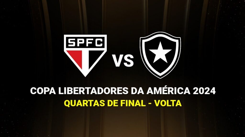 SÃO PAULO 1 (4) X (5) 1 BOTAFOGO | COPA LIBERTADORES DA AMÉRICA 2024 | TV Globo [Em Áudio]