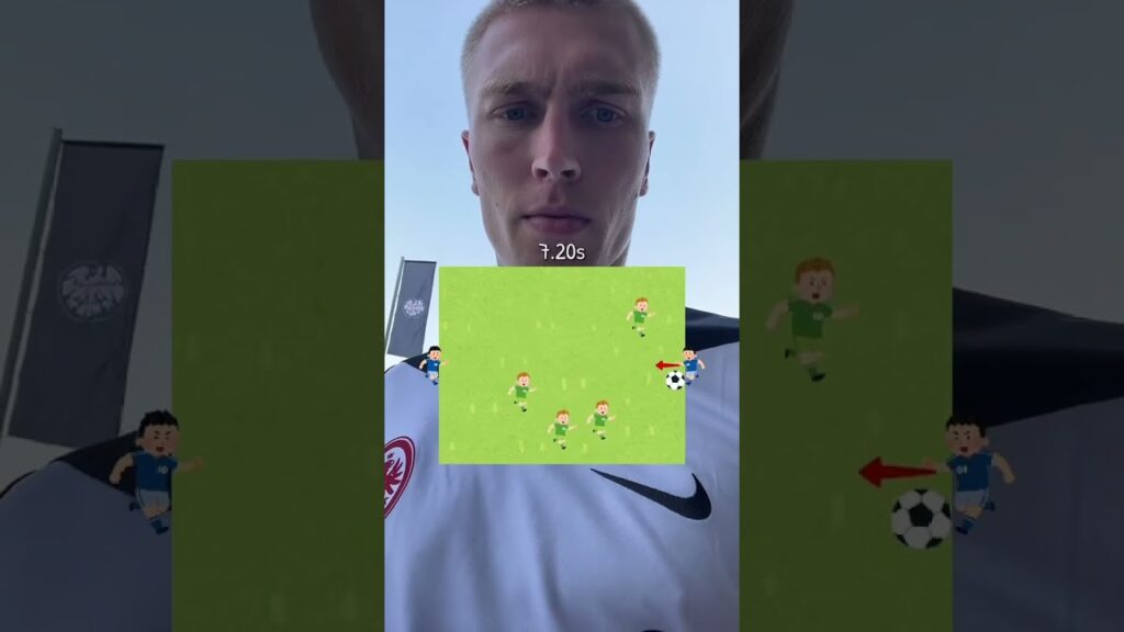 Goal or no goal? 😮‍💨 Die Pass-Challenge mit Rasmus Kristensen ⚽️
