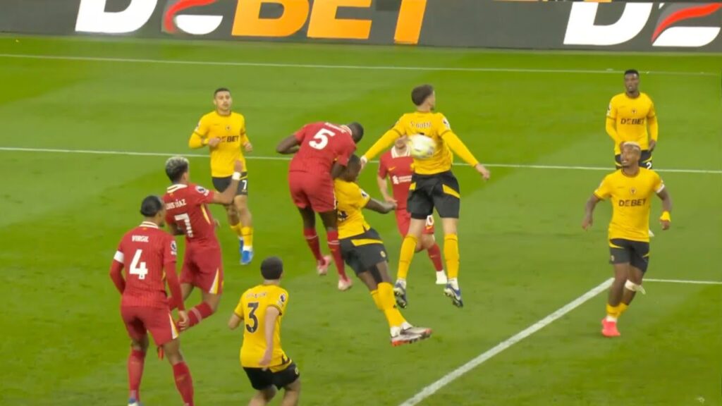 Ibrahima Konaté Goal vs Wolves, Diogo Jota assist Konete Header, Wolves vs Liverpool Highlights 2024