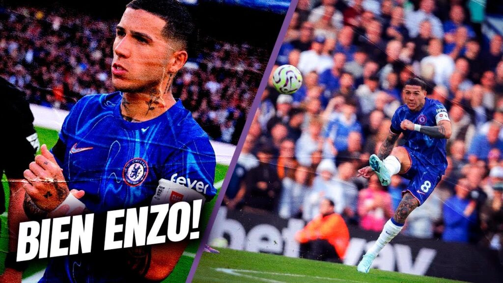 Buen partido de ENZO FERNÁNDEZ ante el Brighton