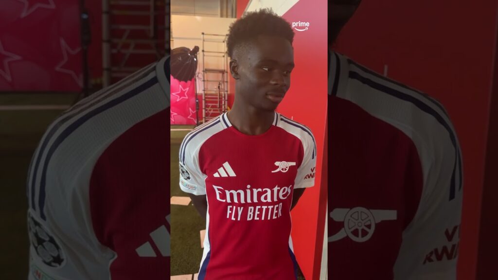 Quickfire questions with Bukayo Saka 🎤🌟