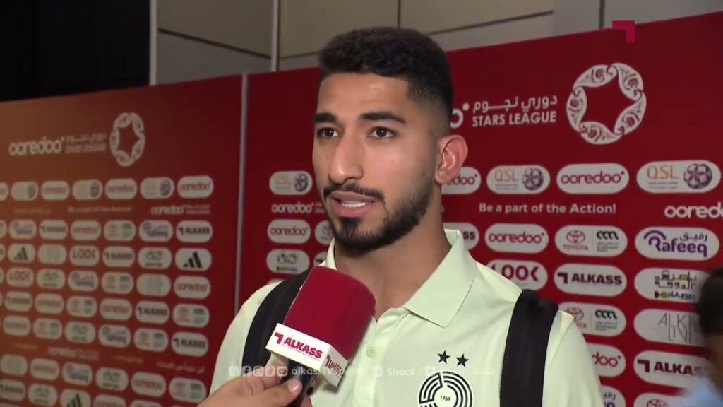 لقاء مراسل برنامج المجلس مع محمد وعد لاعب السد