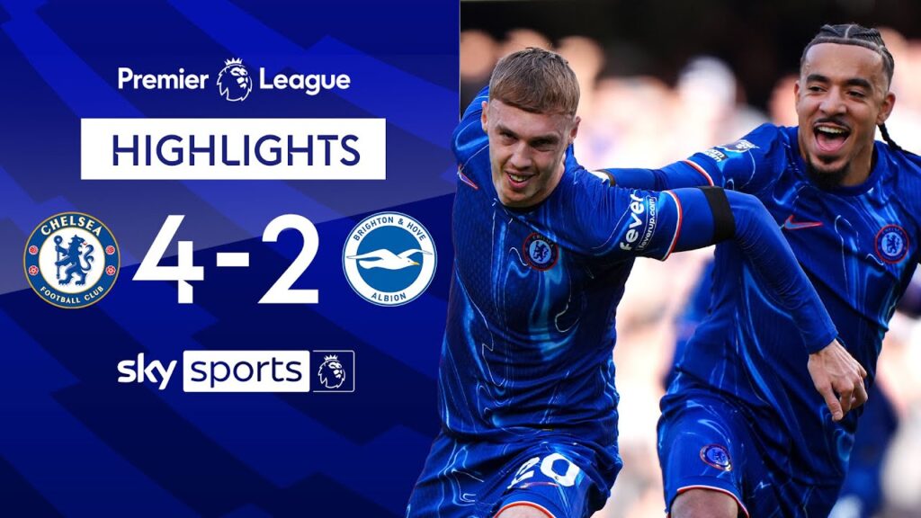 Cole Palmer makes HISTORY with four first-half goals! | Chelsea 4-2 Brighton | EPL Highlights
