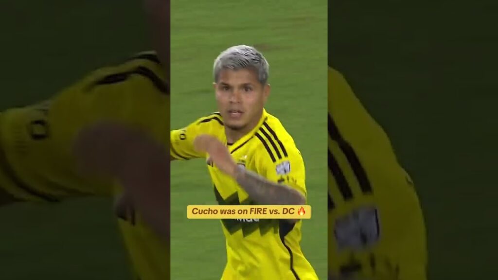 Cucho Hernández scored AND assisted bangers in Columbus’ 2-2 draw vs. DC 😮‍💨