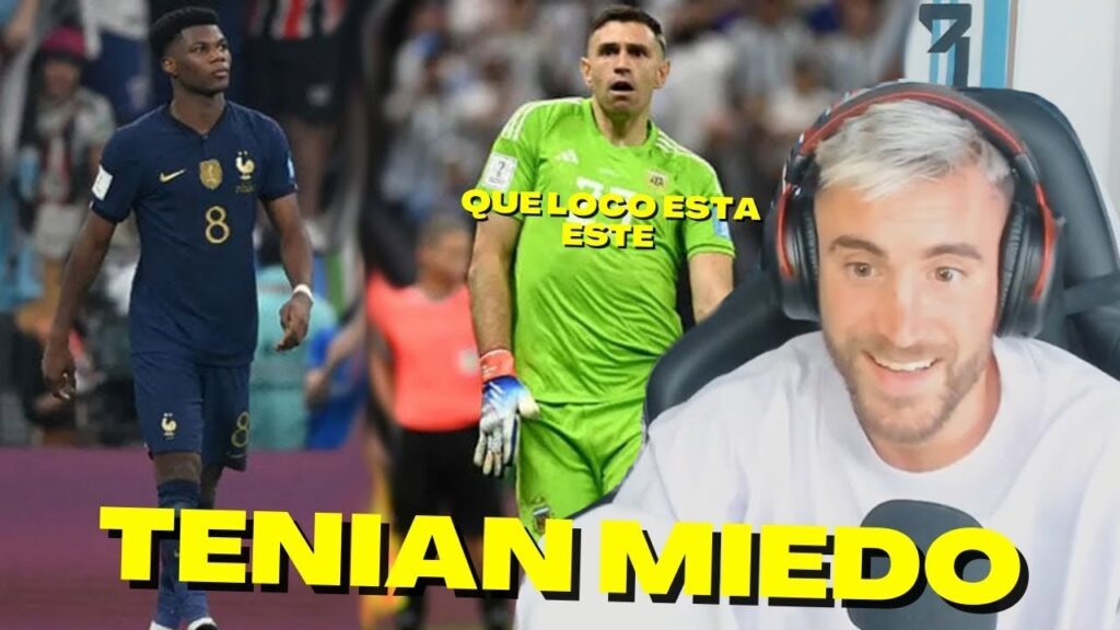 TAGLIAFICO Reacciona y Relata como vivió LOS PENALES de la FINAL VS FRANCIA
