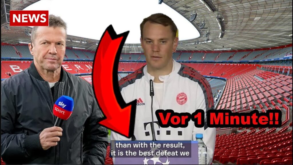 „SCHOCK: Lothar Matthäus zeigt nie zuvor gesehene Narbe in Neuers Gesicht!“