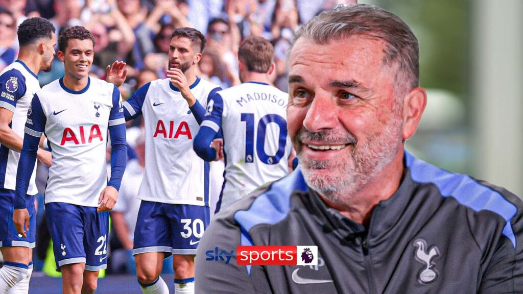 Ange Postecoglou HONEST on Tottenham expectations and trophy ambition ⚪