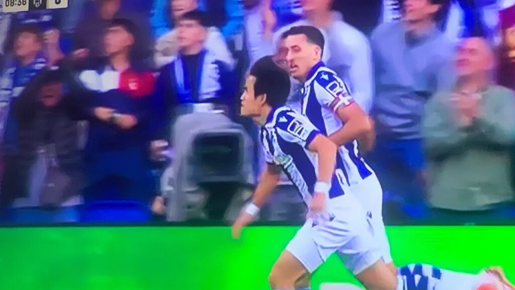 Gol de Takefusa Kubo Hoy, Real Sociedad Vs Valencia (1-0) Todos los goles y Resumen