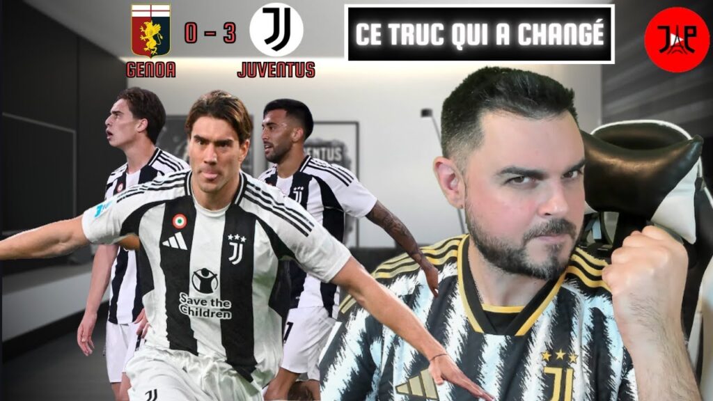 GENOA JUVE 0 3 😍 LE CHANGEMENT DONT LA JUVENTUS AVAIT BESOIN! VLAHOVIC REVIENT AU BUT, KOOPMEINERS