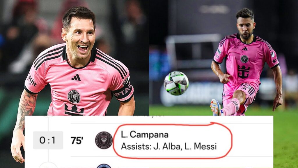 🚨✅ BREAKING | LIONEL MESSI AND JORDI ALBA JOINT ASSIST IN MLS EXPLAINED 😱