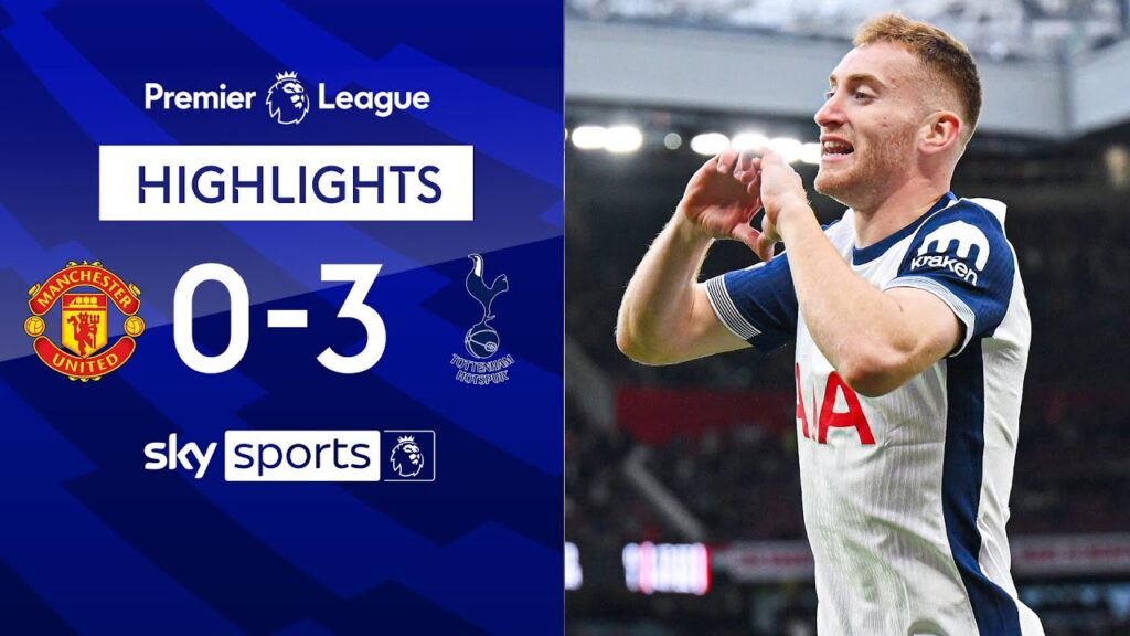 Spurs run riot as Fernandes sees RED! 💥 | Man Utd 0-3 Spurs | EPL Highlights
