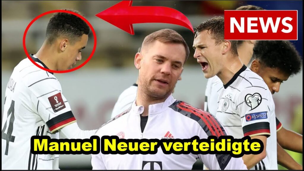 Manuel Neuer verteidigte Musiala, als Kimmich ihn heftig beschimpfte!