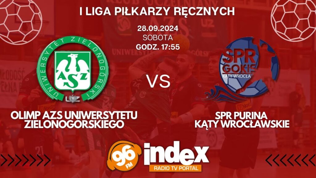 PIŁKA RĘCZNA: OLIMP AZS UZ vs SPR PURINA KĄTY WROCŁAWSKIE