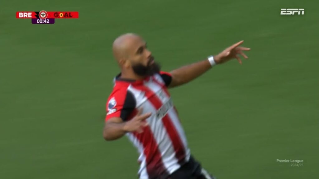 Bryan Mbeumo First Minute Goal | Brentford vs West Ham 1-0 Highlights Goals | Premier League 2024/25