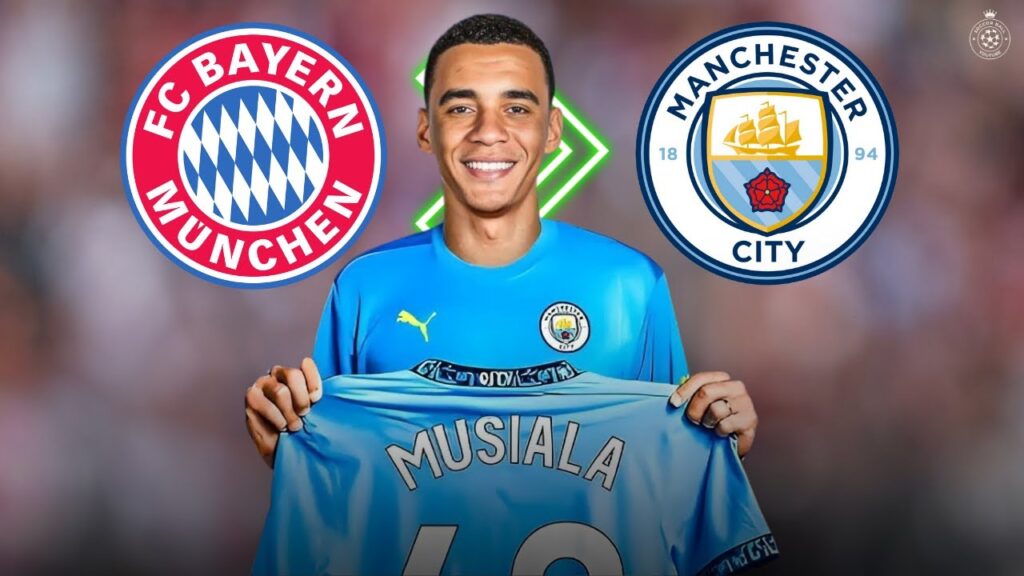 Man City preparing major bid for Bayern Munich's Jamal Musiala !