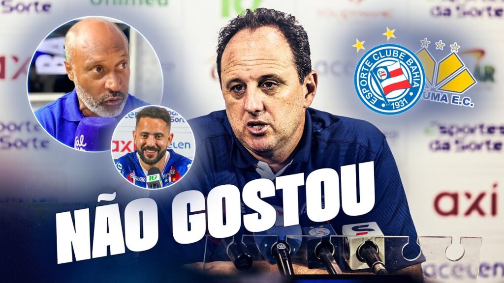 🔥 ROGÉRIO CENI NÃO CONCORDA COM FALÁCIA SOBRE EVERTON RIBEIRO APÓS BAHIA GANHAR DO CRICIUMA POR 1X0