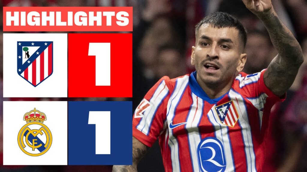 ATLÉTICO DE MADRID 1 - 1 REAL MADRID | RESUMEN LALIGA EA SPORTS
