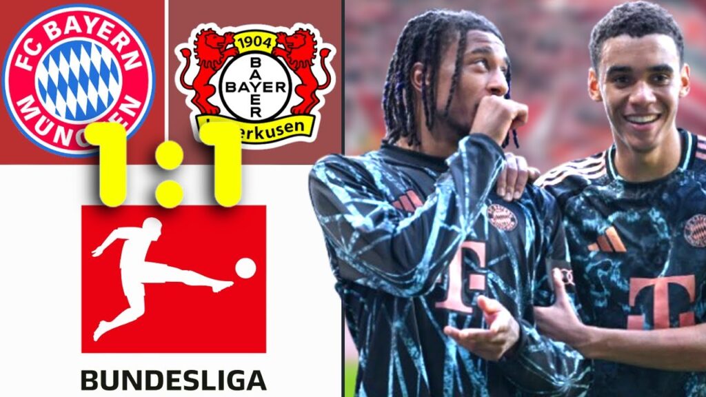 FC Bayern Meisterlich gegen Leverkusen trotz 1:1!