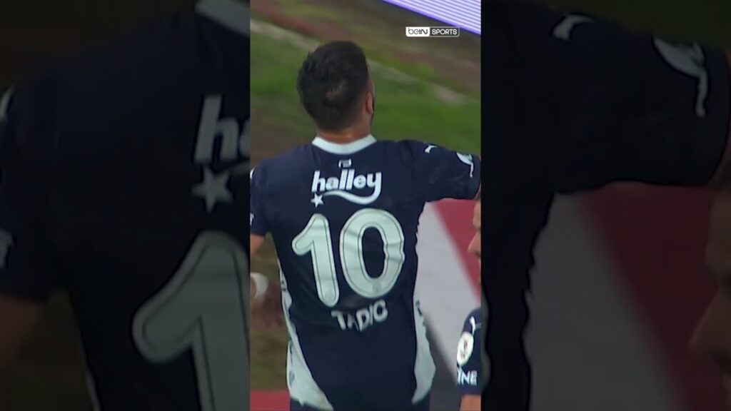 🟡🔵 Fenerbahçe'nin baskısı sonucunda Dusan Tadic golü buluyor! #shorts #fenerbahçe