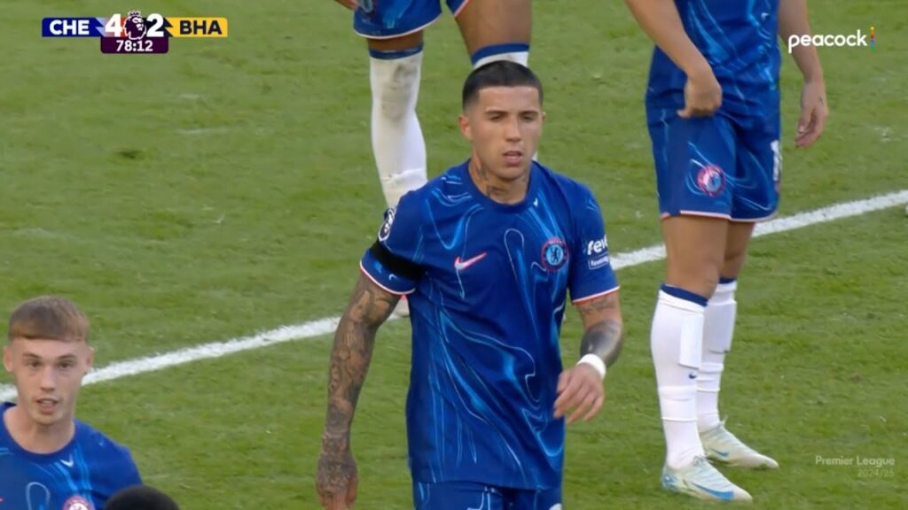 Enzo Fernandez vs Brighton 2024/2025 (Home) Enzo Fernandez vs Brighton 2024/2025 (Home)