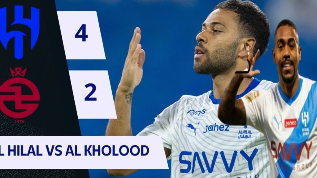 EXTREMA Al Hilal VS Al Kholood 4-2 Goles ¡DESTACADO EXTENDIDO!
