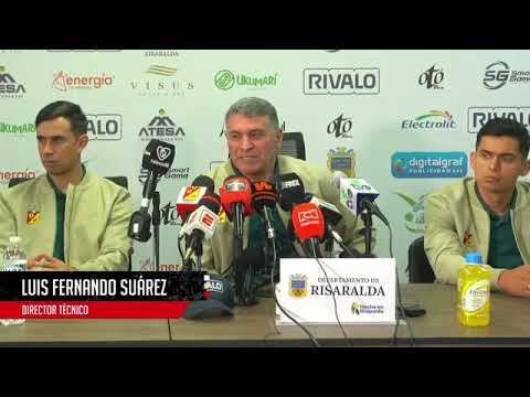 Rueda de prensa del Deportivo Pereira en compañia de nuestro cuerpo técnico y todo su elenco