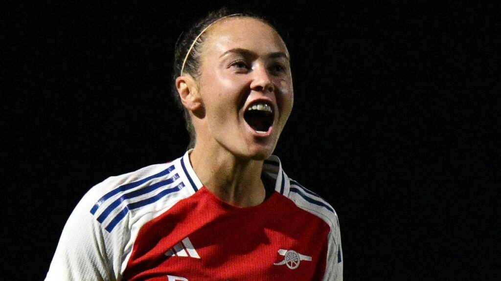 Mariona Caldentey: Arsenal's new Spanish powerhouse shines against Rangers