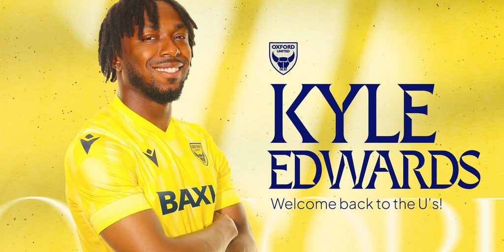 Kyle Edwards Returns To Oxford United