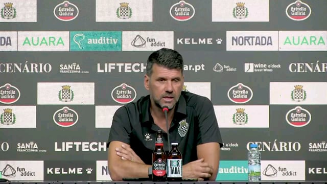 Boavista FC x SL Benfica (Conferência de Imprensa Cristiano Bacci)