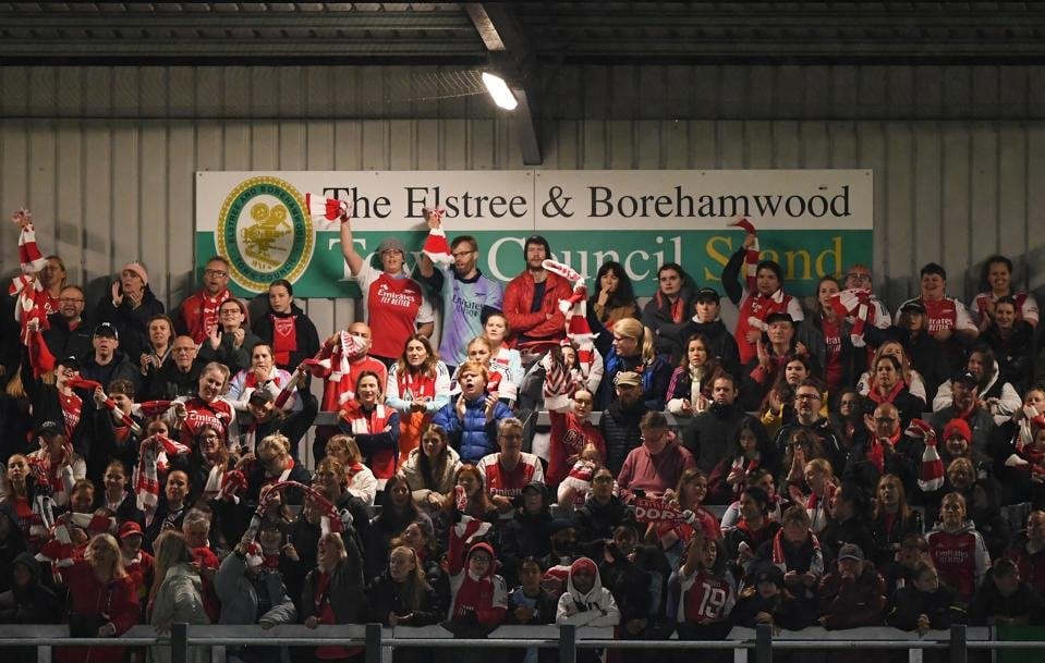 [Asif Burhan] Arsenal's progression in the @UWCL last night means that their home matches against Crystal Palace (19 January), West Ham United (2 March) and Leicester City (20 April) will be played at Borehamwood rather than the Emirates Stadium