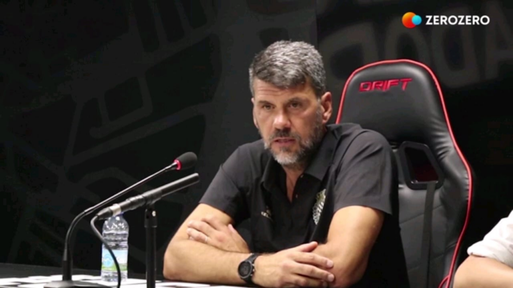 Declarações de Cristiano Bacci no final do Estrela Amadora [2-2] Boavista FC