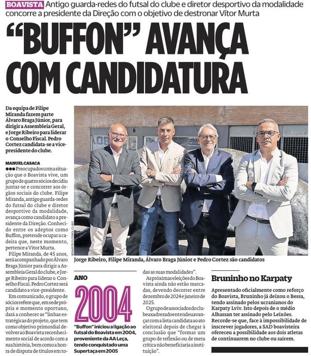 Boavista na imprensa desportiva - 07/09/2024