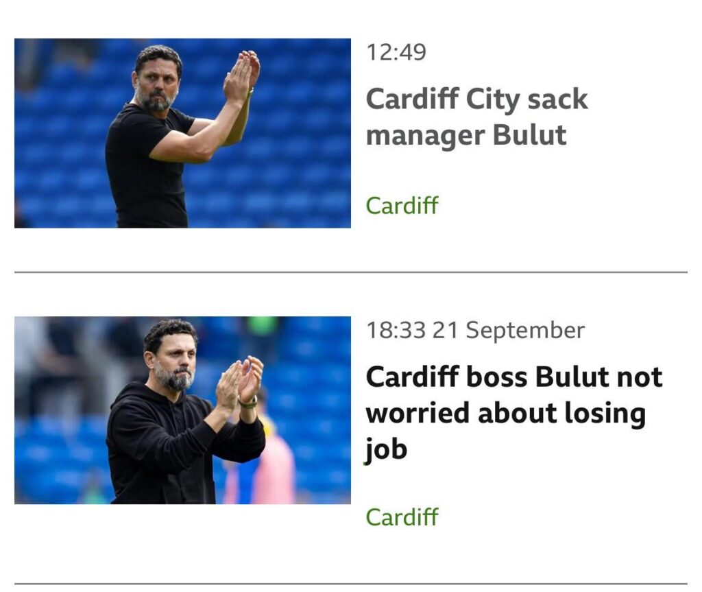 Seems like his tactics weren’t the only thing he got wrong…