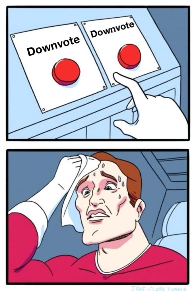 Seeing a comment I agree with, but then noticing the PL flair.