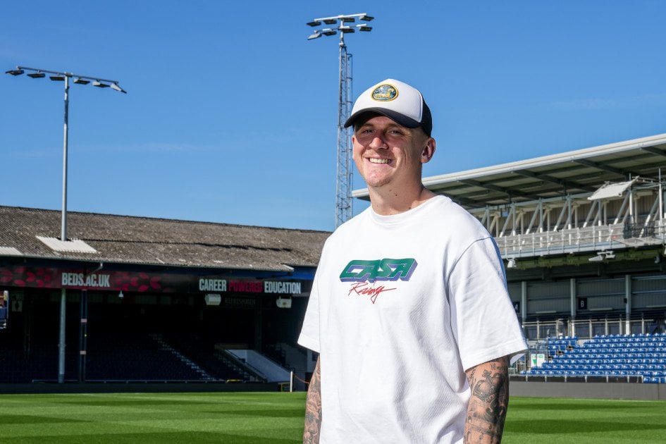 Alfie Doughty signs new contract with the Hatters.