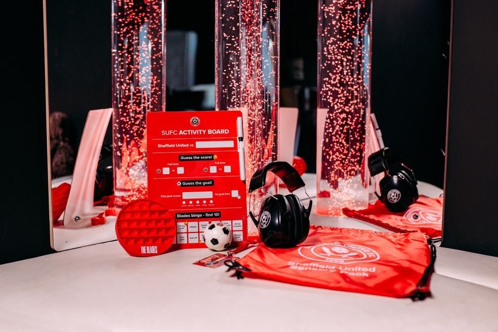 Sensory packs available to buy at the lane.