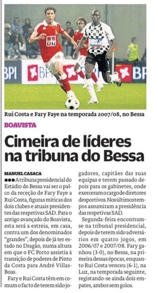 Boavista na imprensa desportiva - 21/09/2023