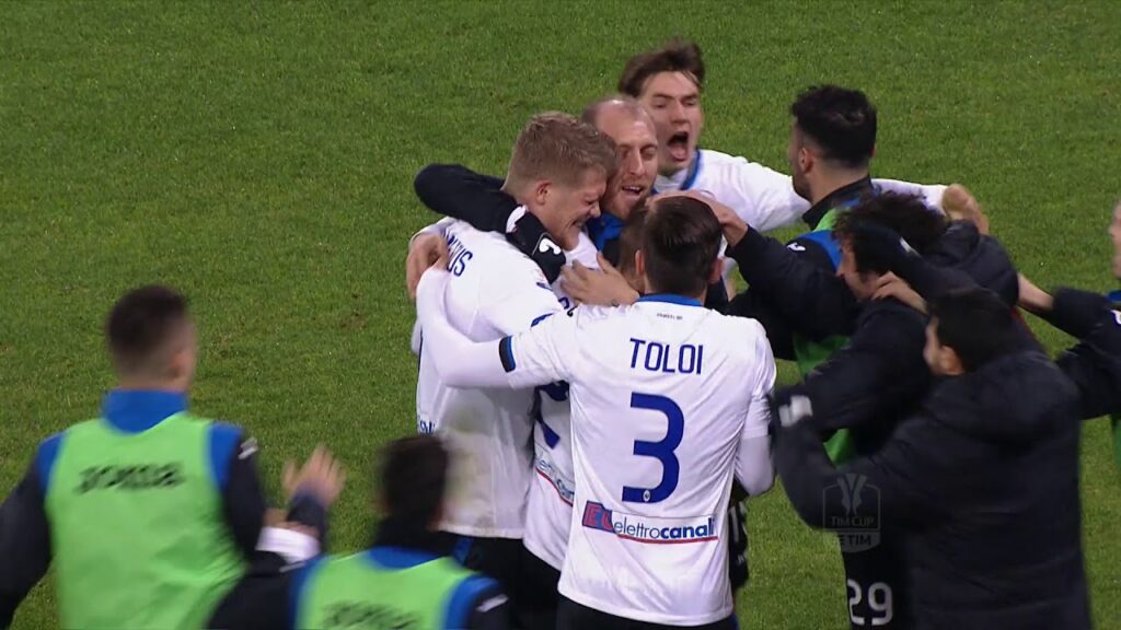 Il gol di Castagne - Napoli - Atalanta 1-2 - TIM Cup 2017/18