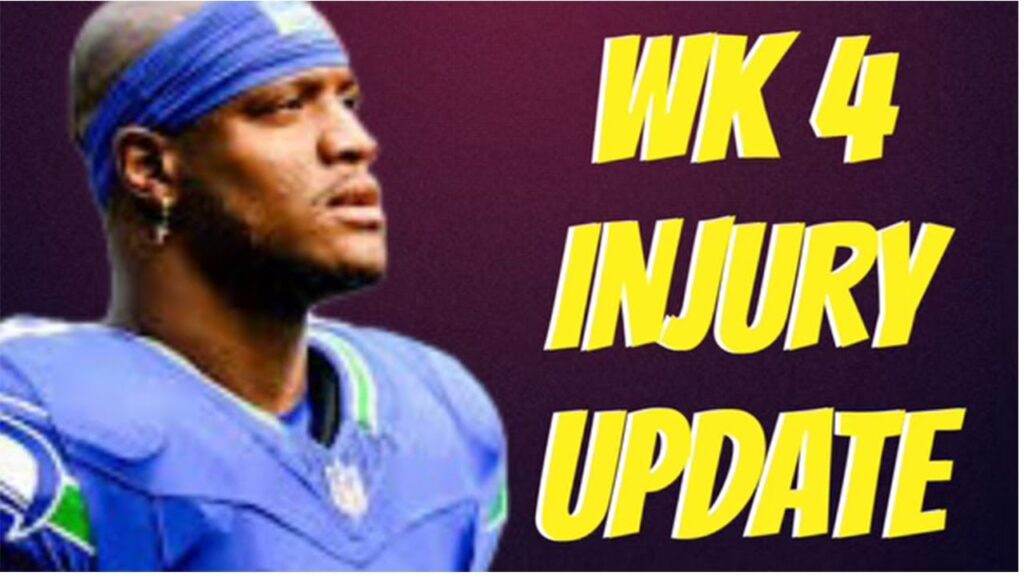 NFL Injuries Week 4 Update: Kenneth Walker, Jordan Love, Deebo Samuel | Fantasy Football 2024