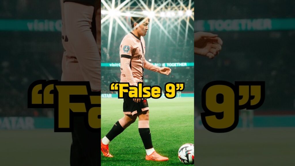𝑈𝑛𝑑𝑒𝑟 𝑡ℎ𝑒 𝑙𝑖𝑔ℎ𝑡𝑠 ✨ Genius false 9 Lee Kang-In #shorts