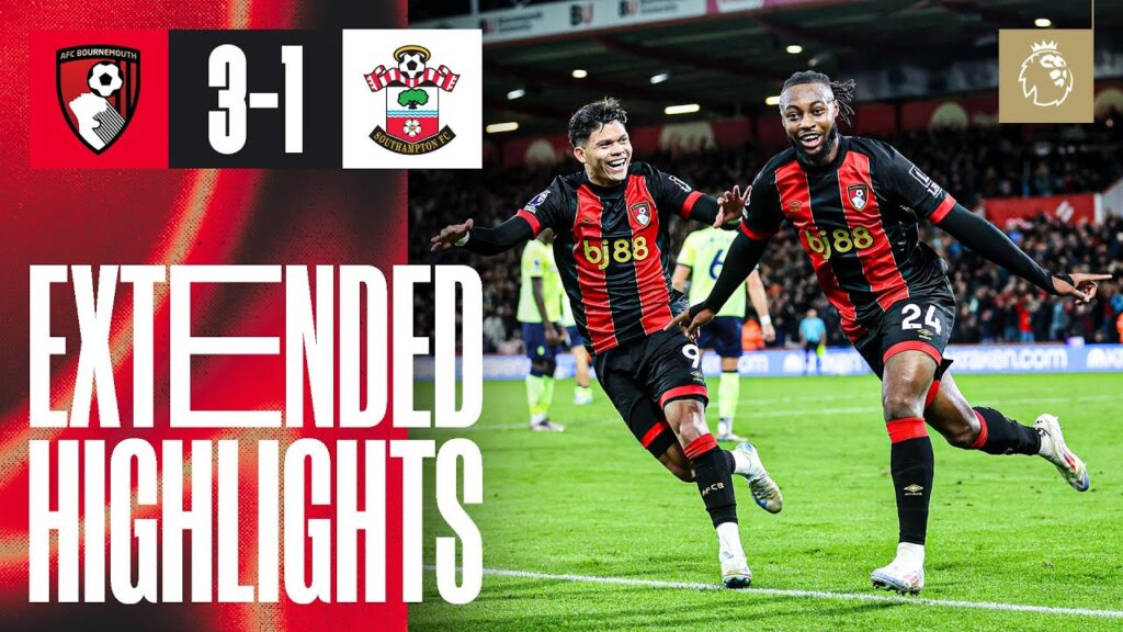 Extended Highlights: Fine Evanilson finish and Semenyo stunner sweep aside  Southampton