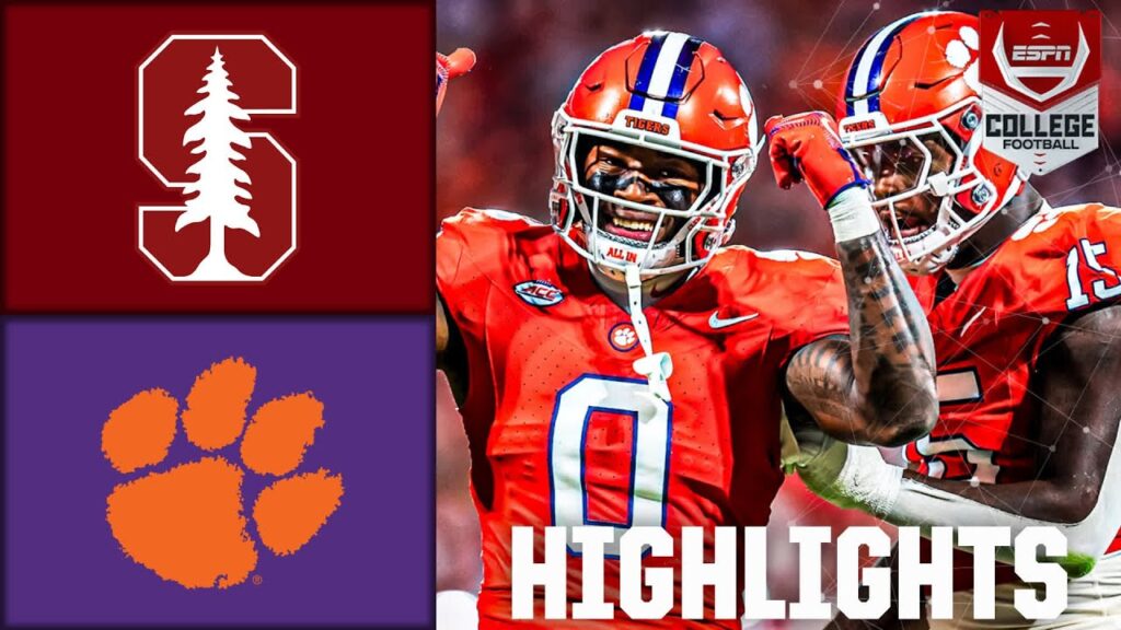 Stanford Cardinal vs. Clemson Tigers | Full Game Highlights | ESPN College Football Stanford Cardinal vs. Clemson Tigers | Full Game Highlights | ESPN College Football